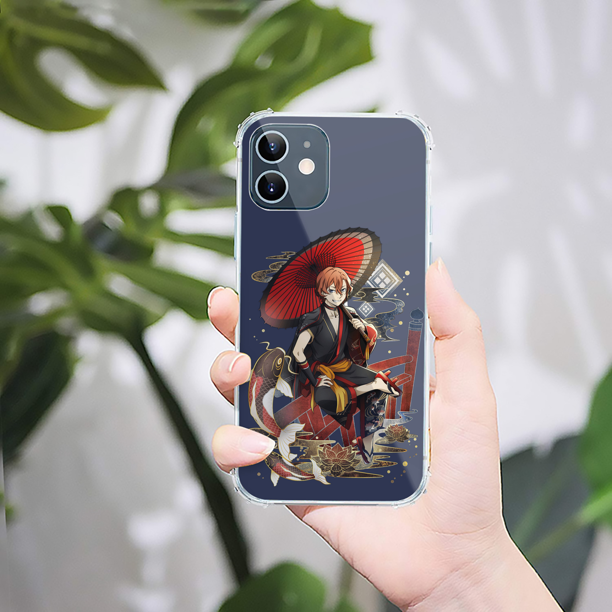 （画像用） 文豪ストレイドッグス Bungo Stray Dogs 【iPhone 12シリーズ対応】透明スマホケース（クリアソフトケース）